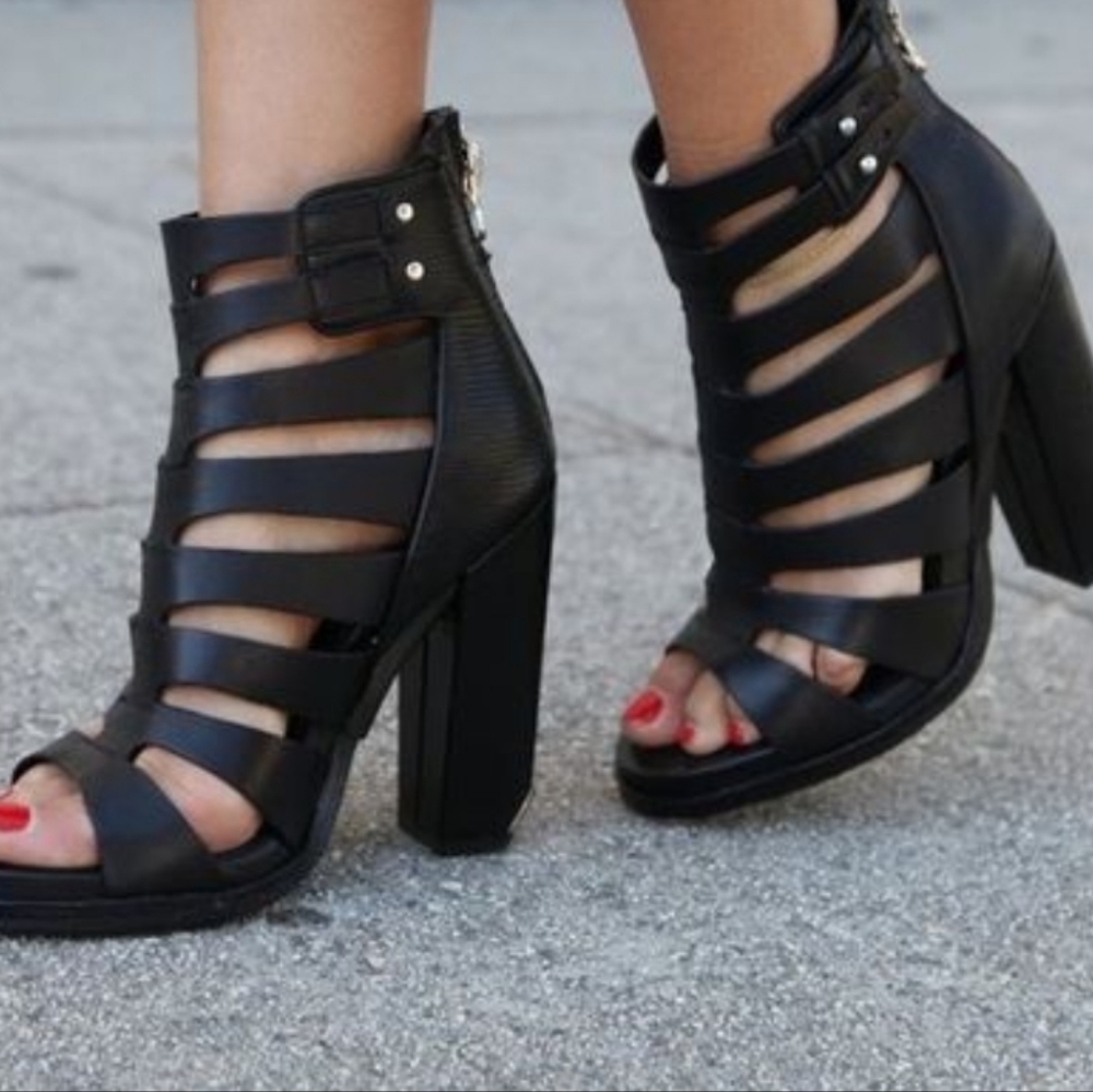 COPY - Dolce Vita black Vulcan heels